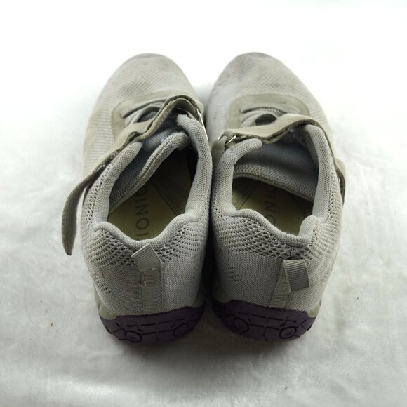 Vionic Mesh Athletic Shoes Women's Size 7 Gray Purple Grip Sole Comfort Sneakers - Picture 3 of 10